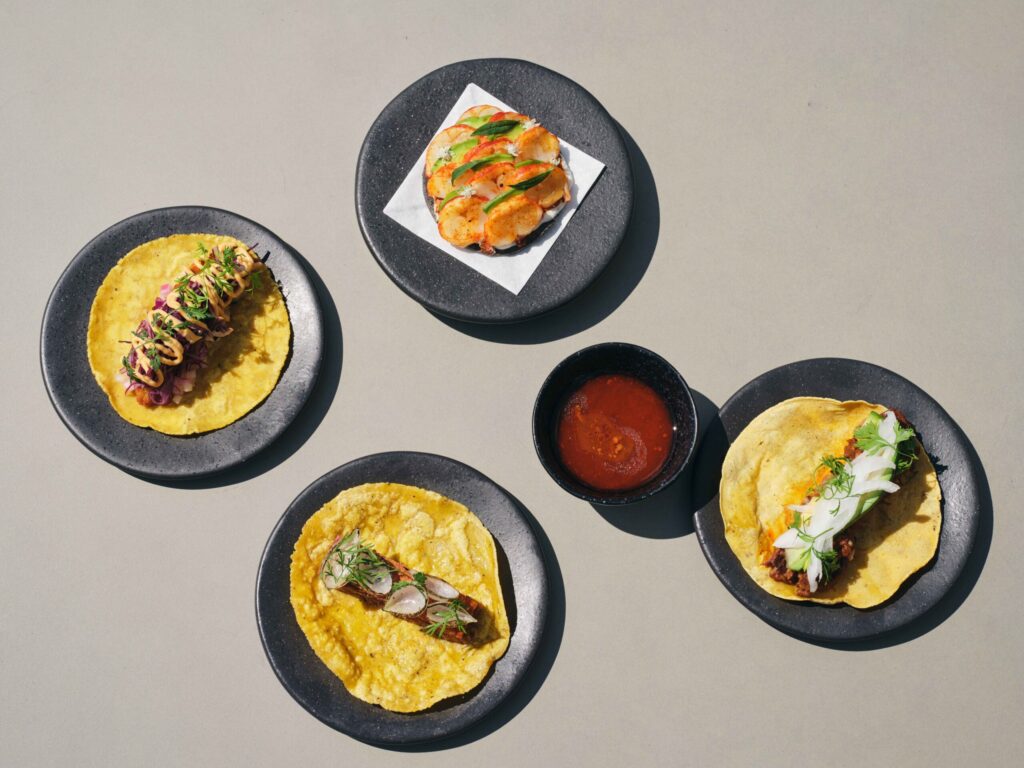 different type of tacos